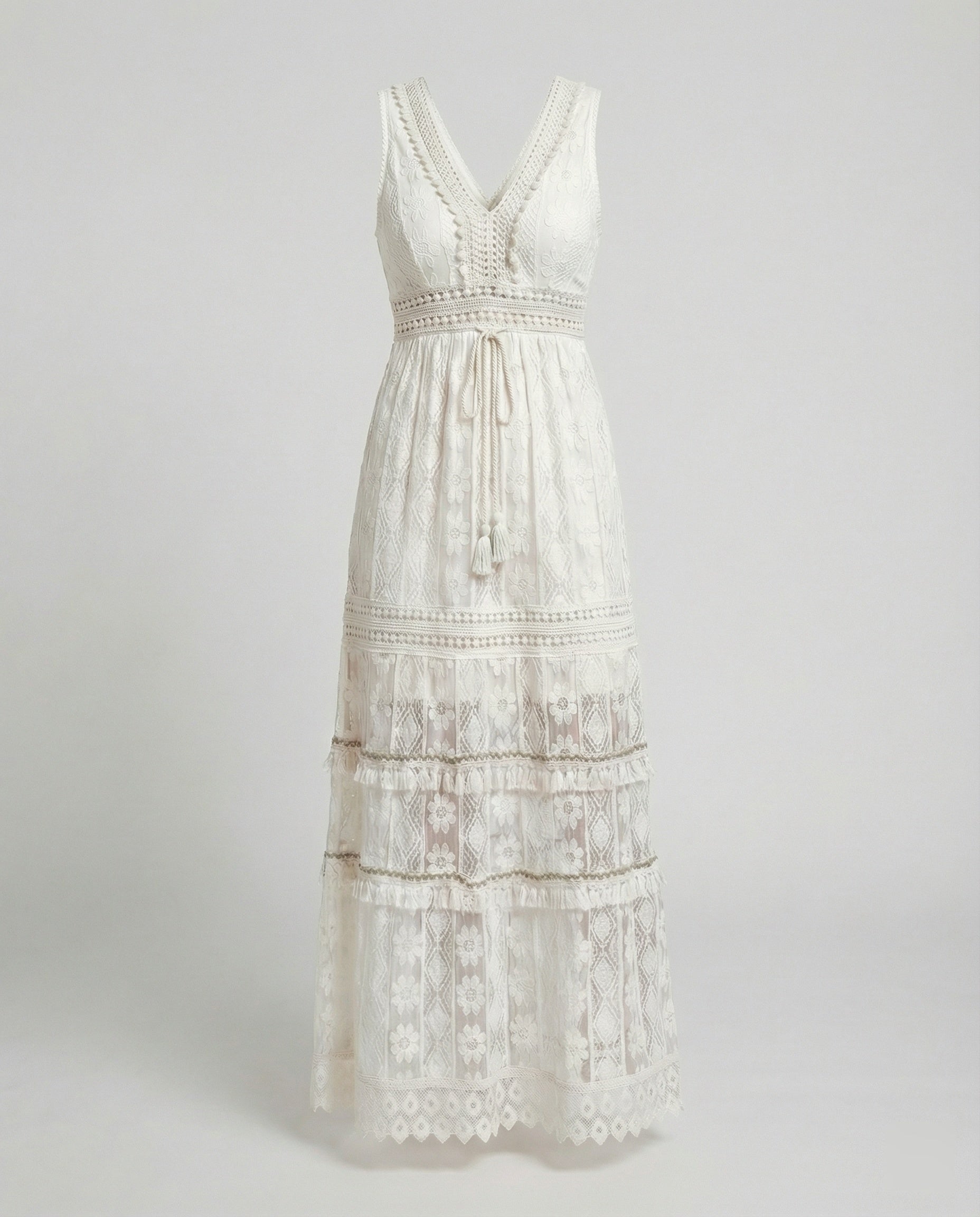 Heidi-Mode | Anmutiges Boho-Spitzenkleid für Den Sommer