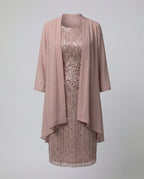 Elegantes Chiffonkleid