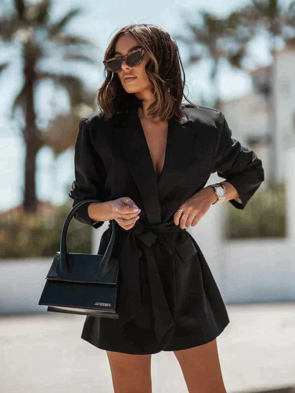 Heidi-Mode | Geschäftliche Blazer Kleid für Frauen