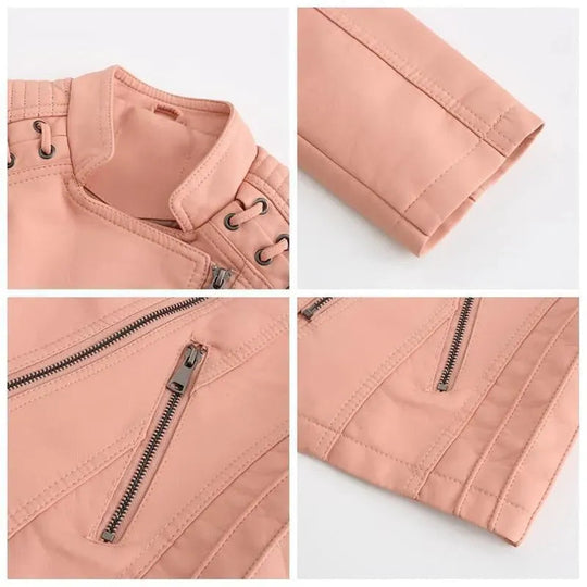 Heidi-Mode | Punk Lederjacke für Frauen