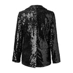 Heidi-Mode Pailletten-blazer