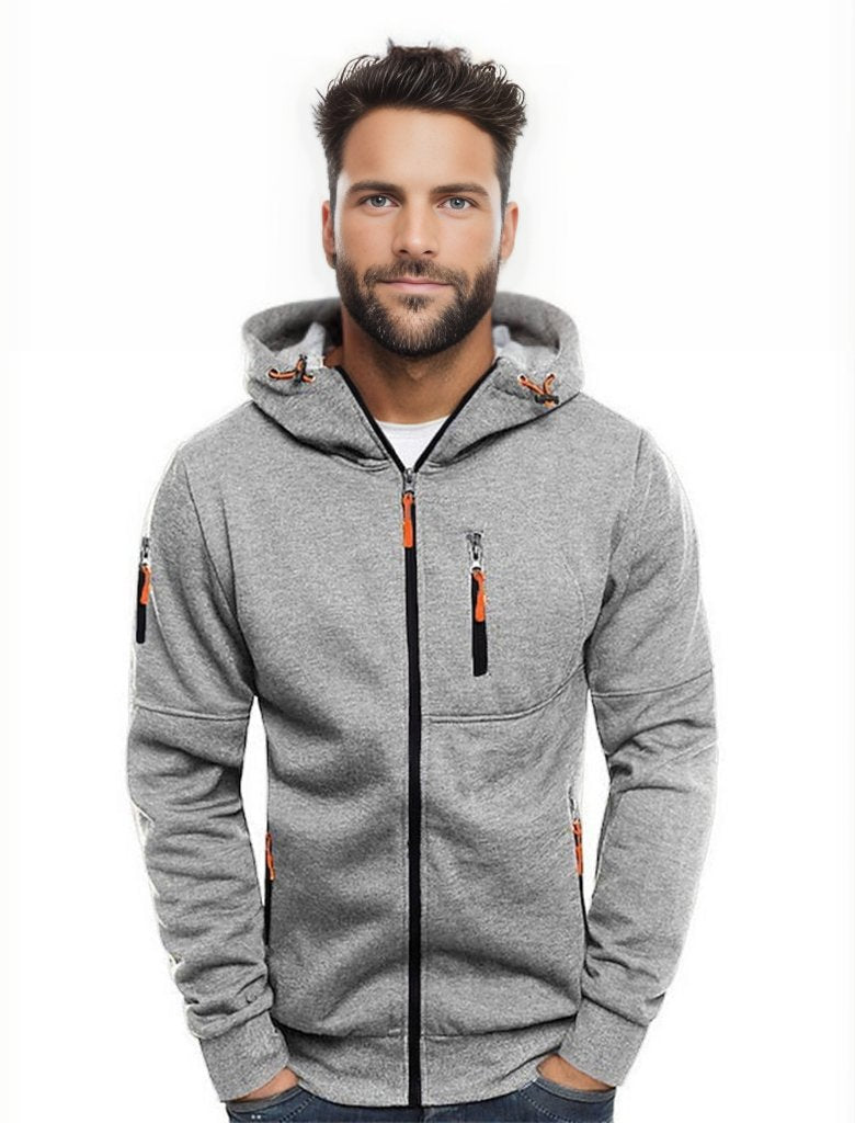 Heidi-Mode | Sportliche Herrenjacke mit Kapuze