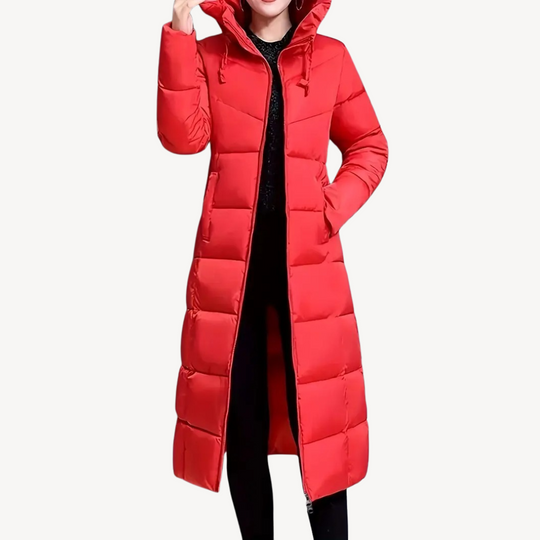 Heidi-Mode | Damen Lange Daunenjacke