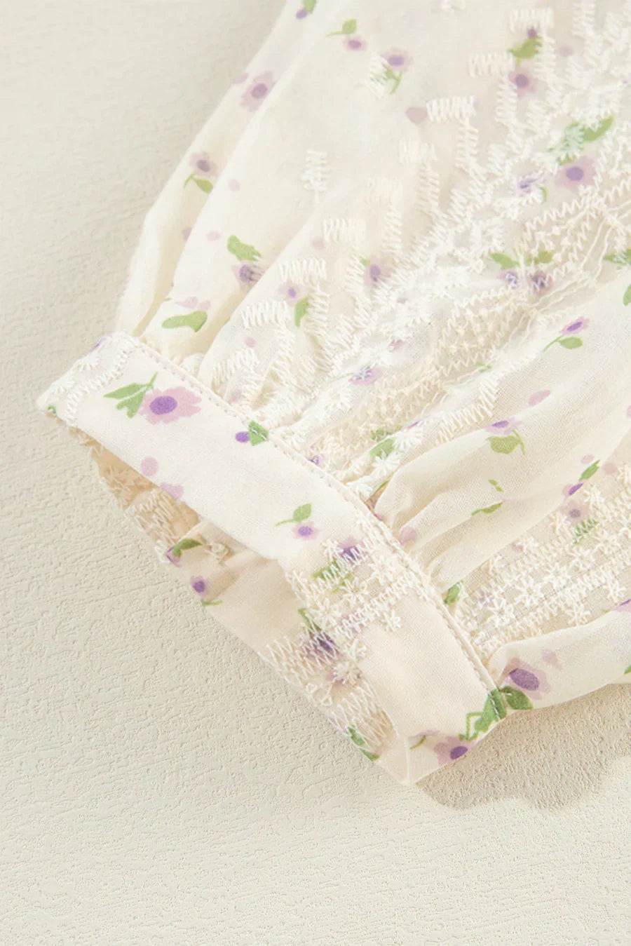 Heidi-Mode | Bluse Damen Elegant Stickerei und Spitze