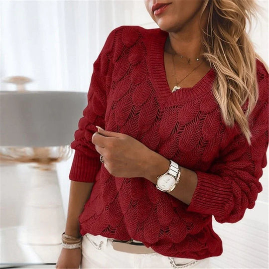 Heidi-Mode | Schöne Geflochtene Strickjacke