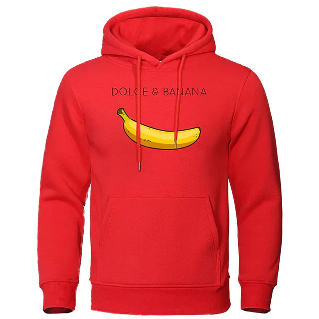 Heidi-Mode - Stilvolle Herbst Dolce Banana Hoodie für Männer