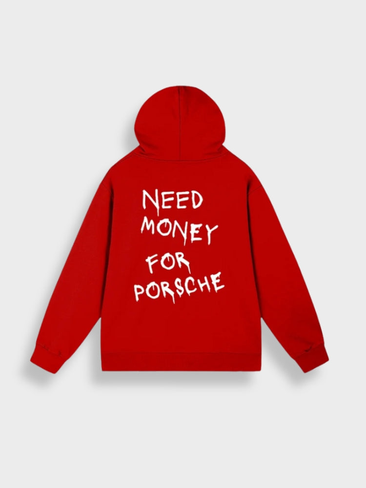 Heidi-Mode Money for Porsche - Statement-Kapuzenjacke