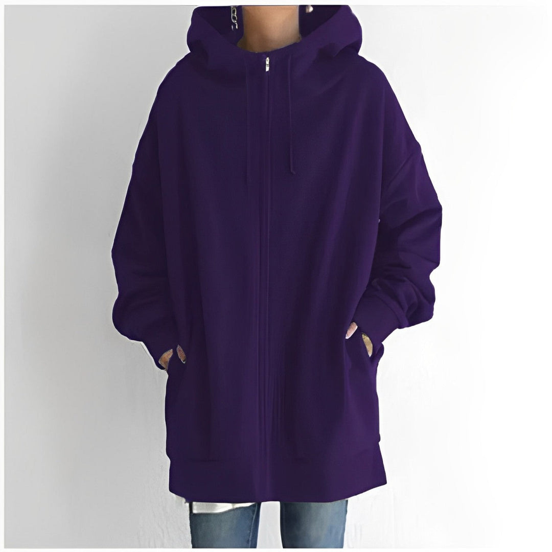 Heidi-Mode | Fleece-Hoodie mit Reißverschluss