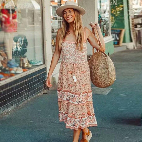 Heidi-Mode | Boho-Chic Cocktailkleid