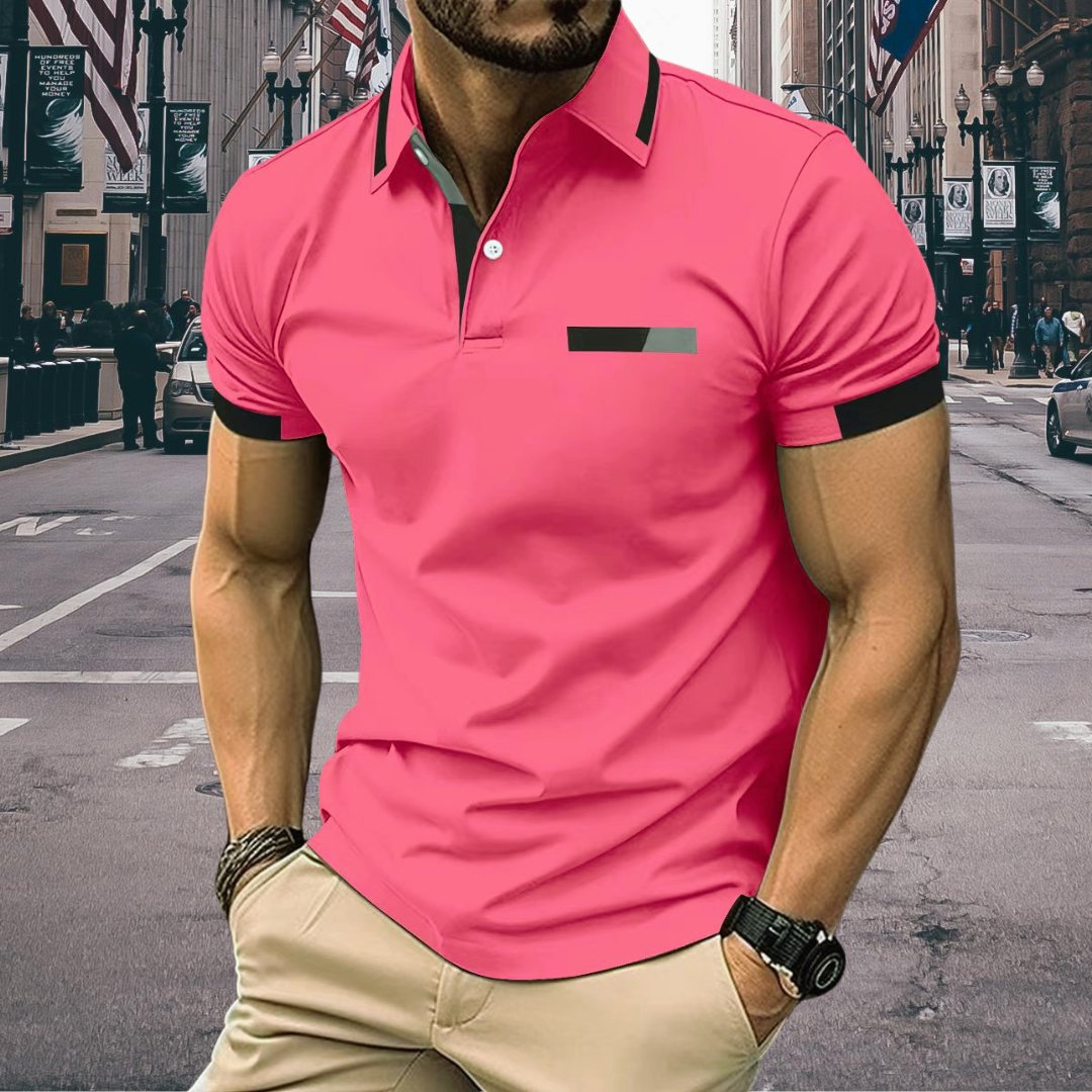 Roger – Poloshirt aus Baumwolle für einen entspannten, sportlichen Look