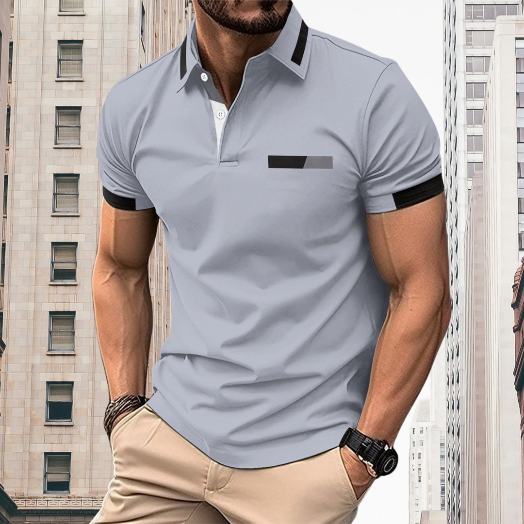 Roger – Poloshirt aus Baumwolle für einen entspannten, sportlichen Look