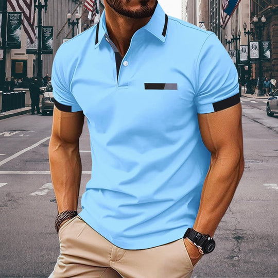 Roger – Poloshirt aus Baumwolle für einen entspannten, sportlichen Look