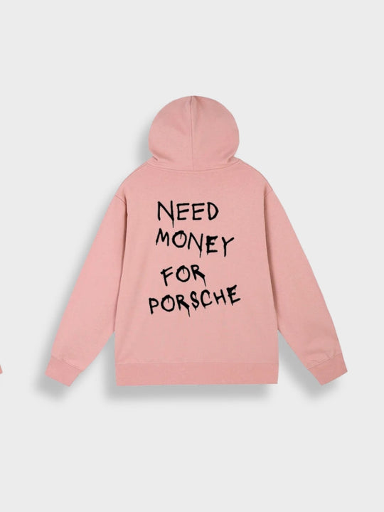 Heidi-Mode Money for Porsche - Statement-Kapuzenjacke