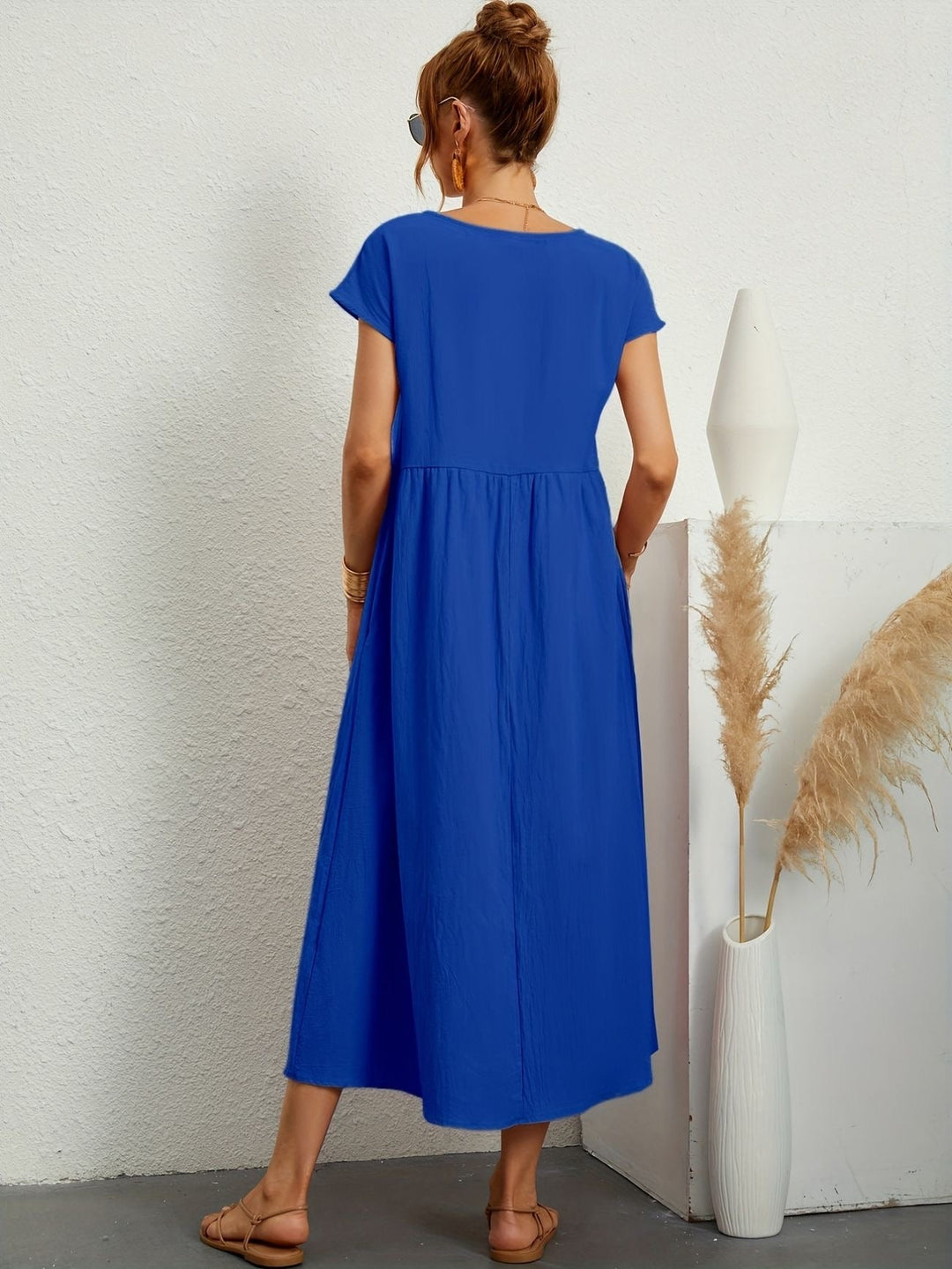 Lässiges Leinenkleid