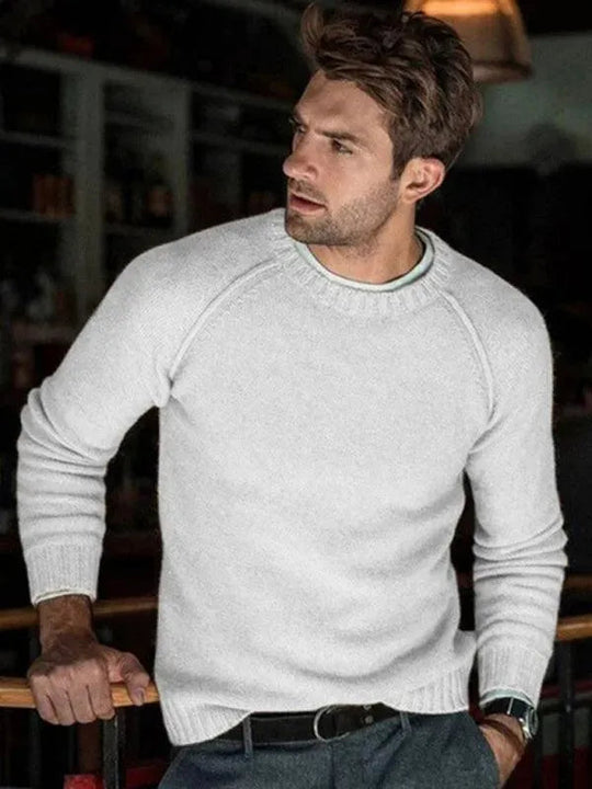 Heidi-Mode | Slim Fit Herren Pullover Sweatshirt