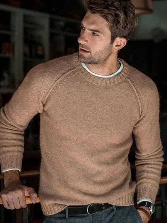 Heidi-Mode | Slim Fit Herren Pullover Sweatshirt