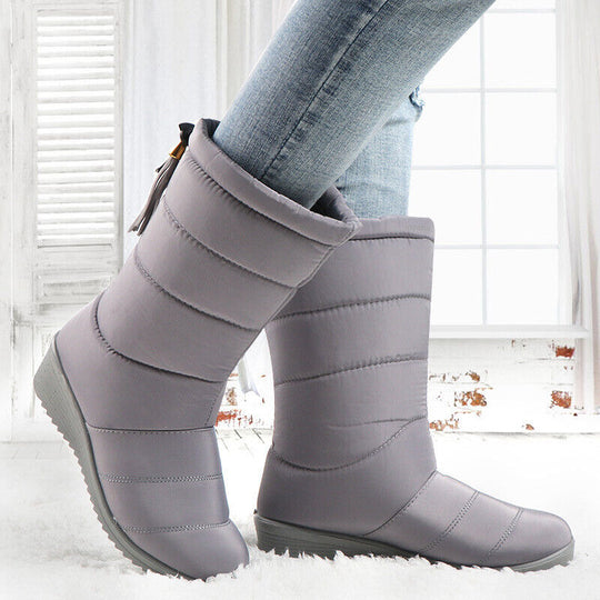 Wasserdichte Mid-Calf-Stiefel