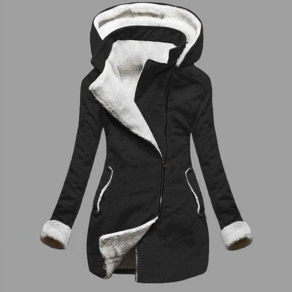 Heidi-Mode - Lässige Herbst Hoodie Jacke mit Voller Reißverschluss für Frauen