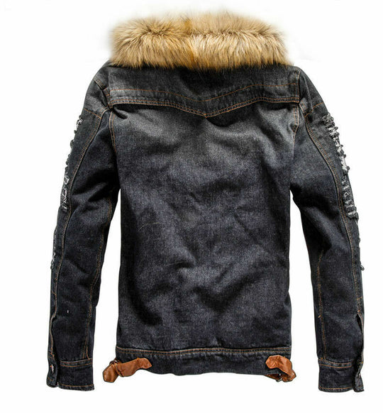 Dicke Denim-Jacke