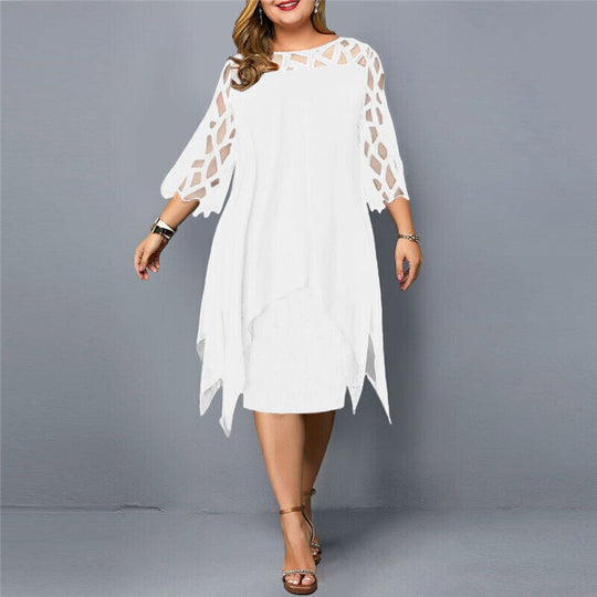 Heidi-Mode | Plus Size Midi Kleid