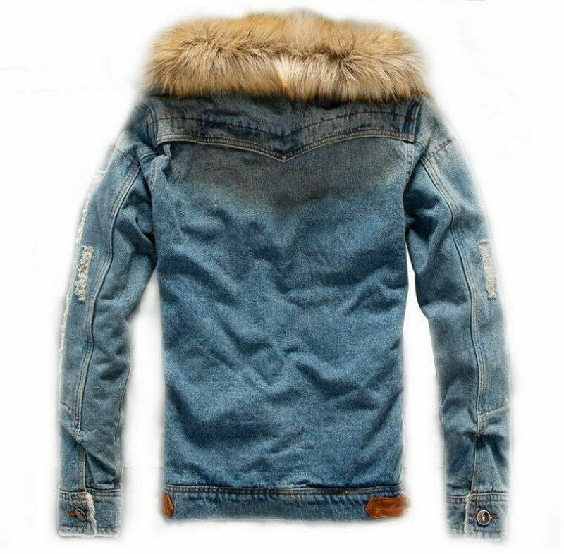 Dicke Denim-Jacke