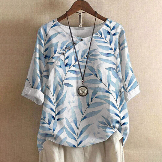 Heidi-Mode | Blumenbluse Für Damen