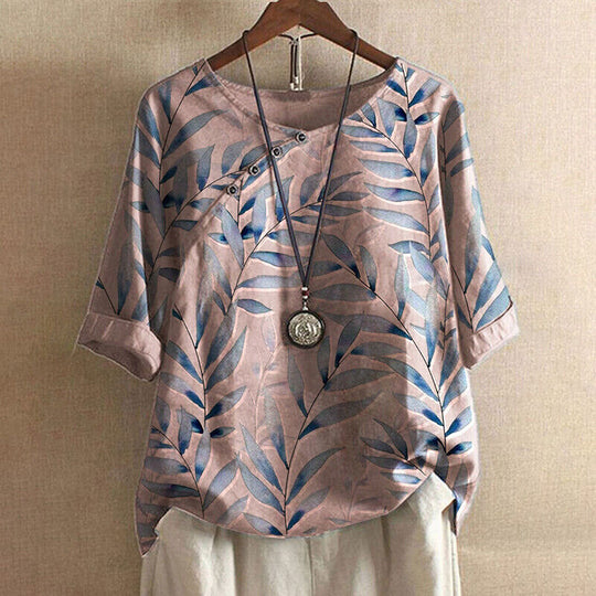 Heidi-Mode | Blumenbluse Für Damen