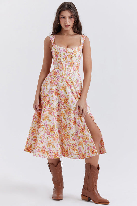 Midi-Sommerkleid für Damen