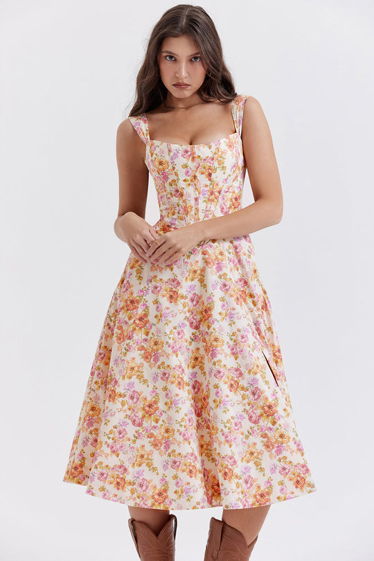 Midi-Sommerkleid für Damen