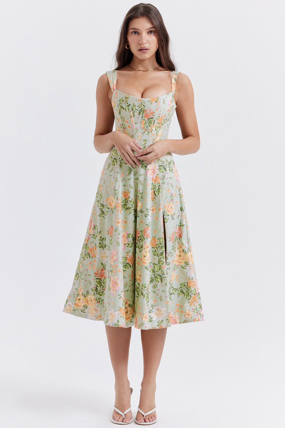 Midi-Sommerkleid für Damen