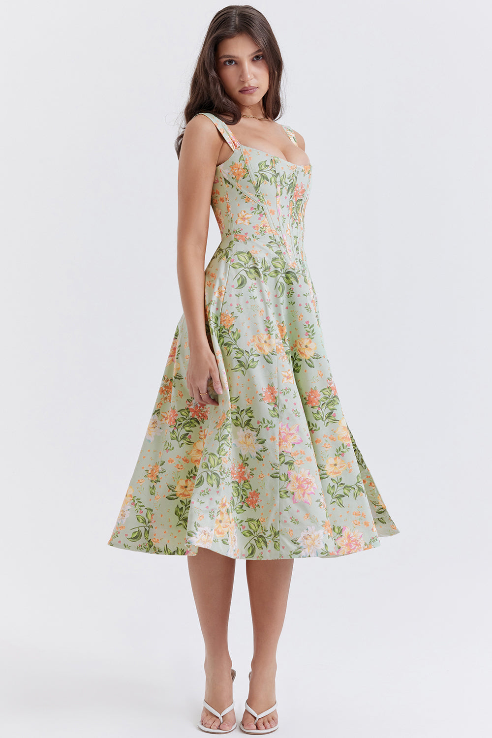 Midi-Sommerkleid für Damen