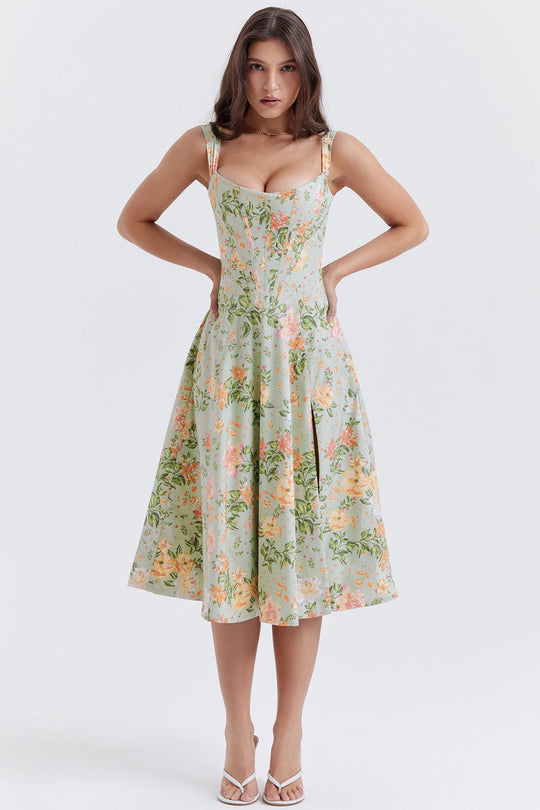 Midi-Sommerkleid für Damen