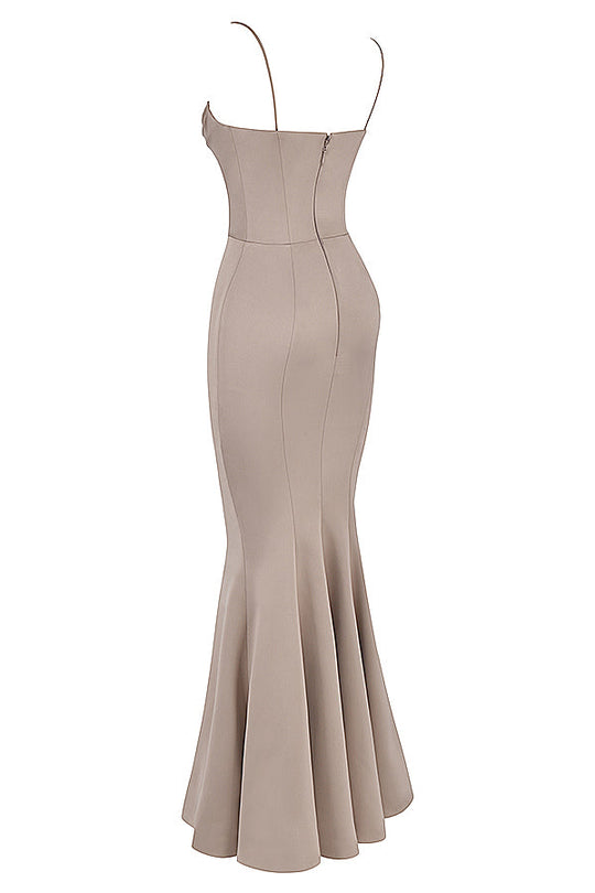 Heidi-Mode | Satin Fishtail Kleid