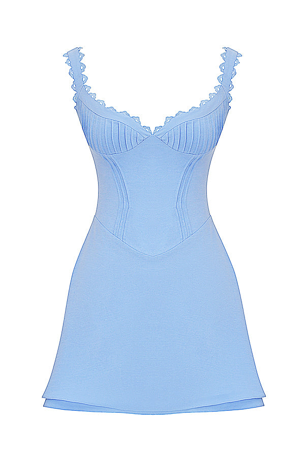 Heidi-Mode | Pin Tuck Minikleid