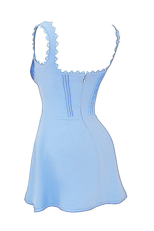 Heidi-Mode | Pin Tuck Minikleid