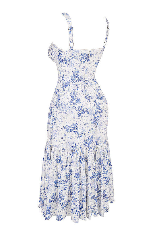 Breeze Midi Sommerkleid Mit Blumenmuster