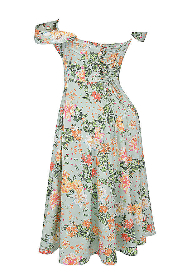 Breeze Midi Sommerkleid Mit Blumenmuster