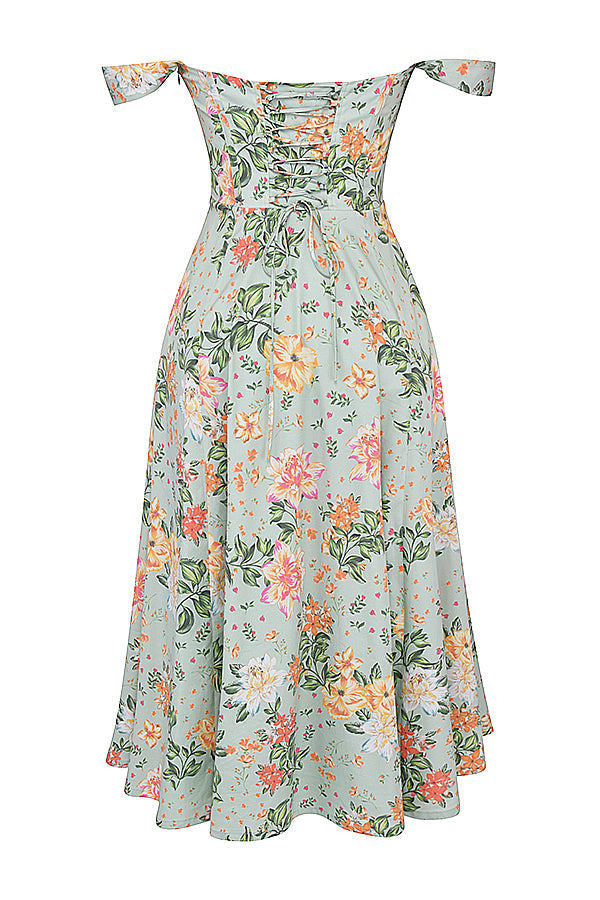 Midi-Sommerkleid für Damen