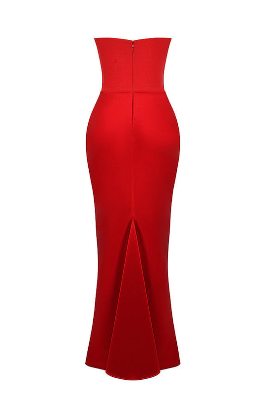 Heidi-Mode | Elegante Strapless Korsettkleid