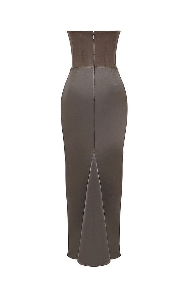 Heidi-Mode | Elegante Strapless Korsettkleid