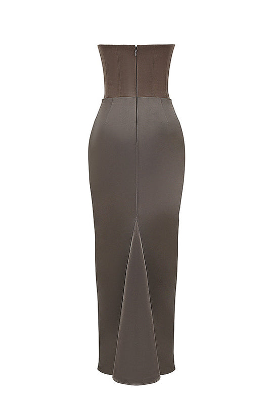 Heidi-Mode | Elegante Strapless Korsettkleid