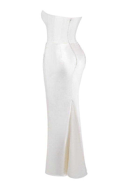 Heidi-Mode | Elegante Strapless Korsettkleid