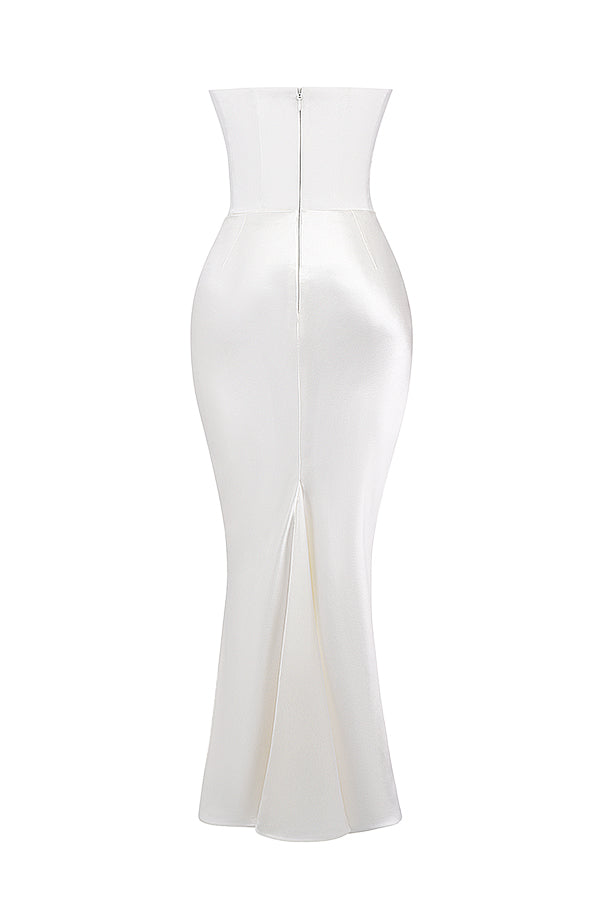 Heidi-Mode | Elegante Strapless Korsettkleid