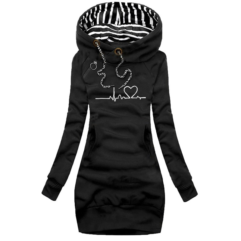 Heidi-Mode | Schwarze Kleid Elegant Mini