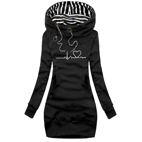 Heidi-Mode | Schwarze Kleid Elegant Mini