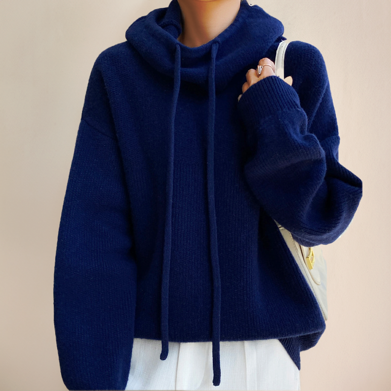 L'AMOURÉLLE Merinowolle Rollkragenpullover