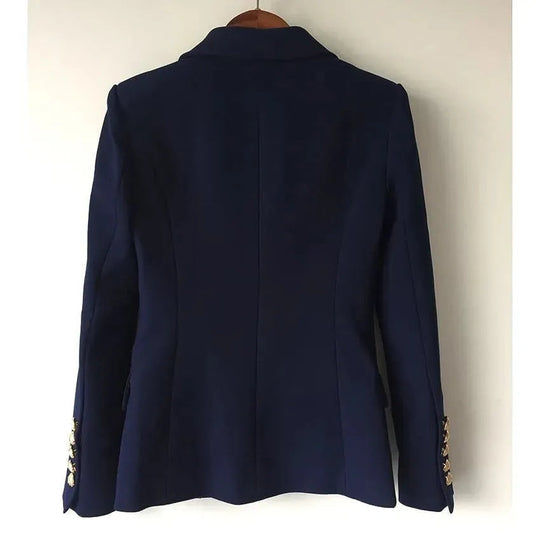 Heidi-Mode | Sign It Navy Blau Blazer Frauen - Freizeit - Unifarbig