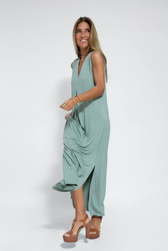 Heidi-Mode | Slimkleid und Weste Set