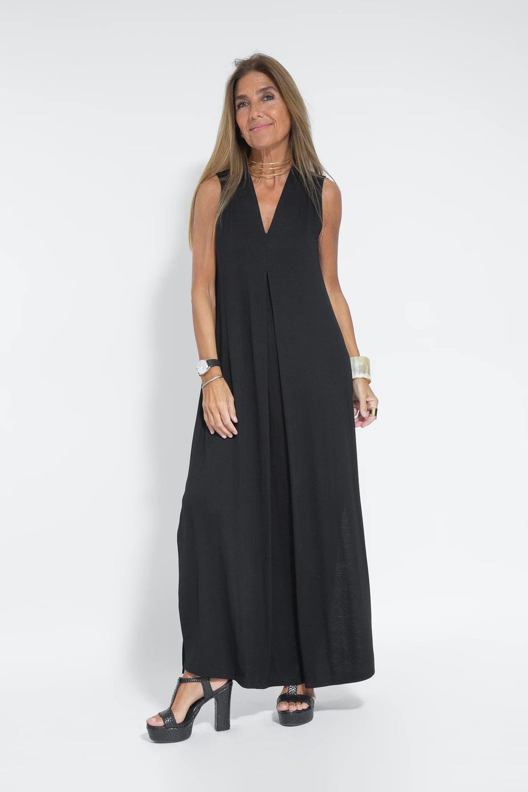 Heidi-Mode | Figur-optimierendes Kleid und Weste-Set