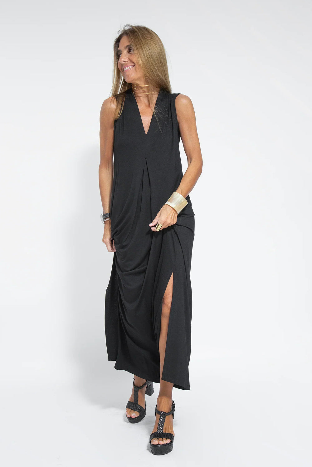 Heidi-Mode | Figur-optimierendes Kleid und Weste-Set